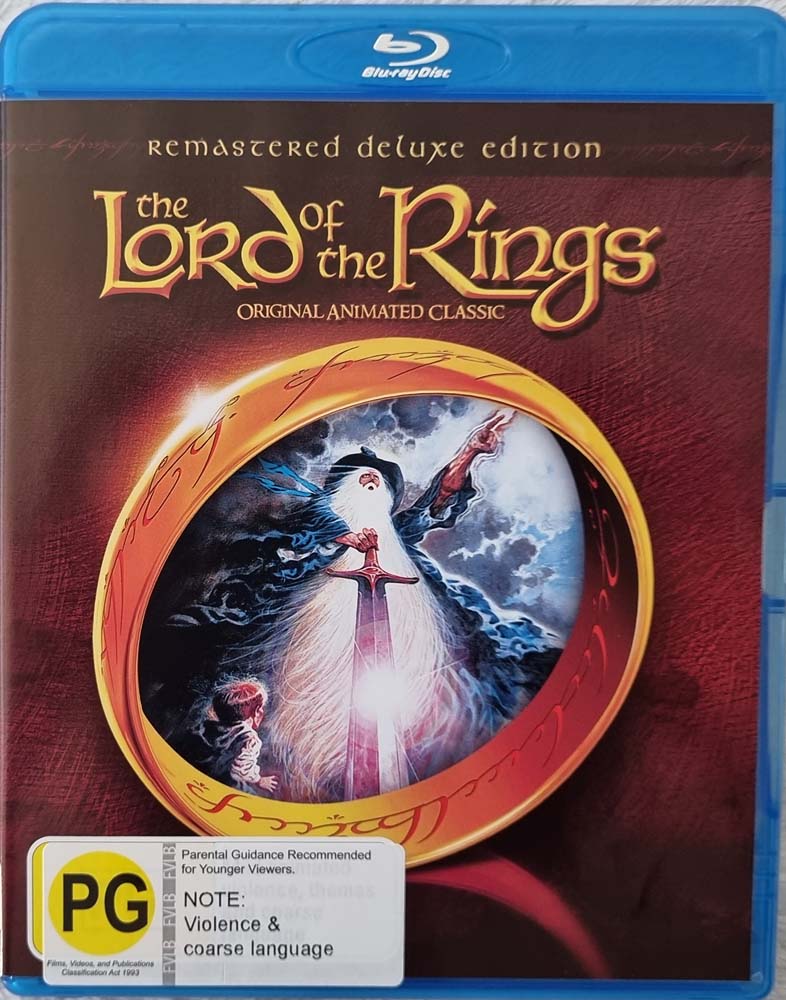 The Lord of the Rings Animated (Blu Ray)