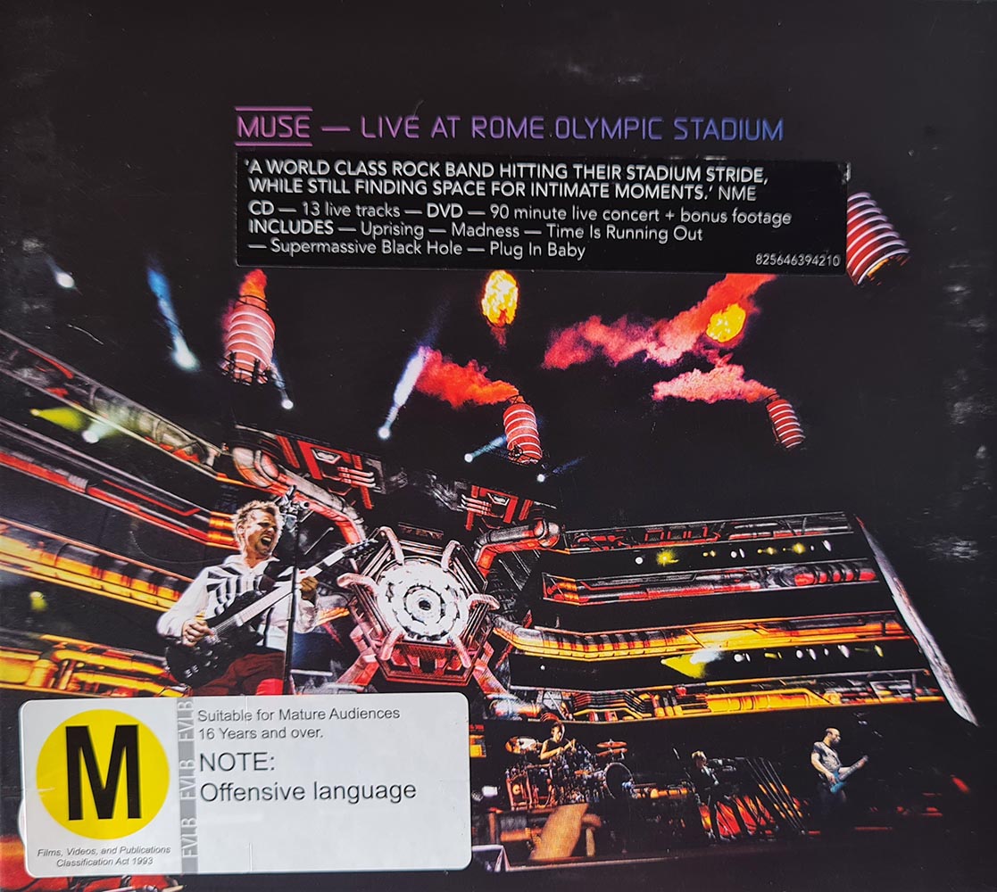 Muse - Live At Rome Olympic Stadium (CD) + DVD