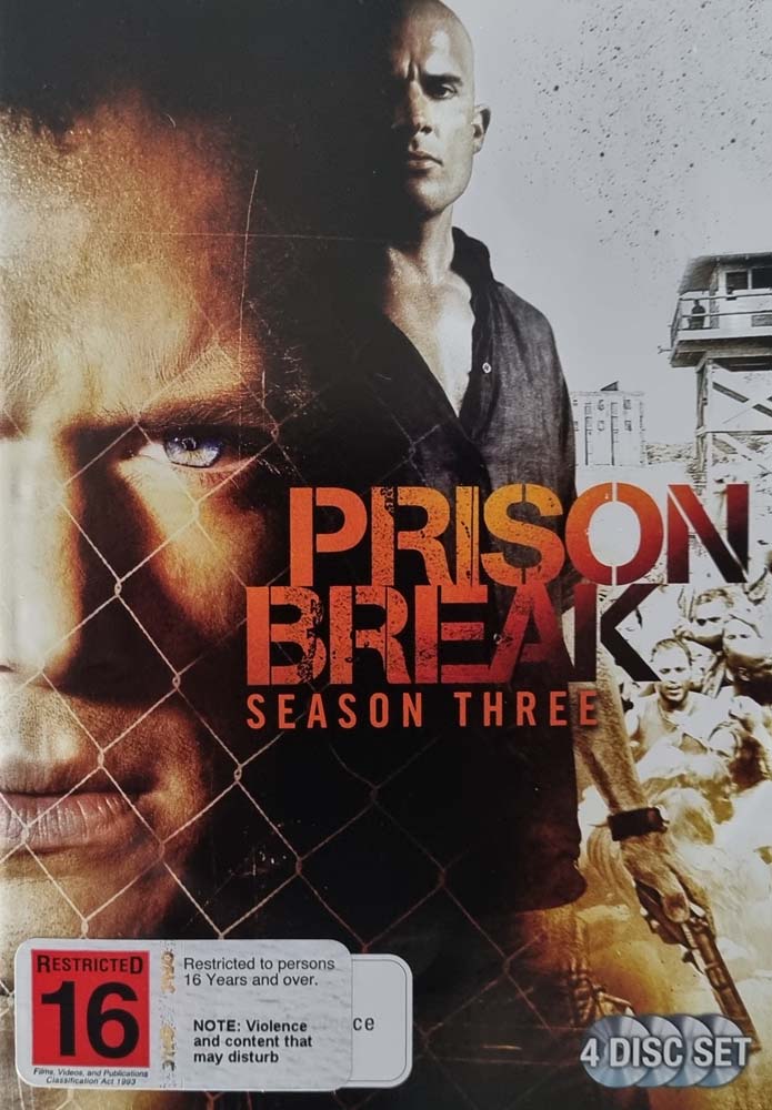 Prison Break Season 3 (DVD)