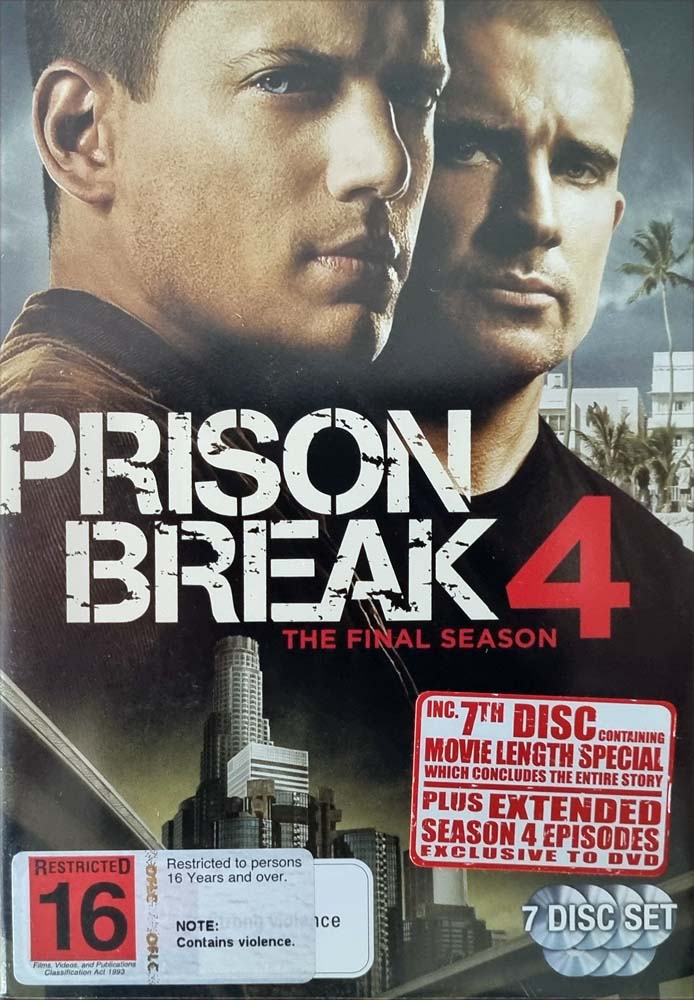 Prison Break Season 4 - The Final Season (DVD)