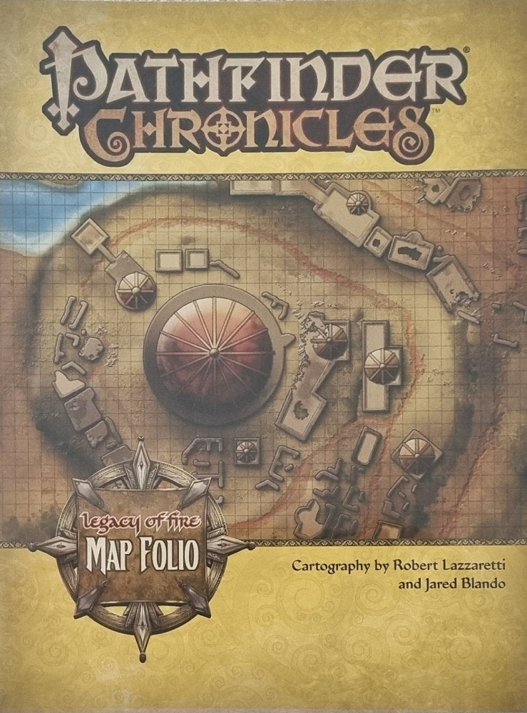 Pathfinder Chronicles: Legacy of Fire Map Folio (New)