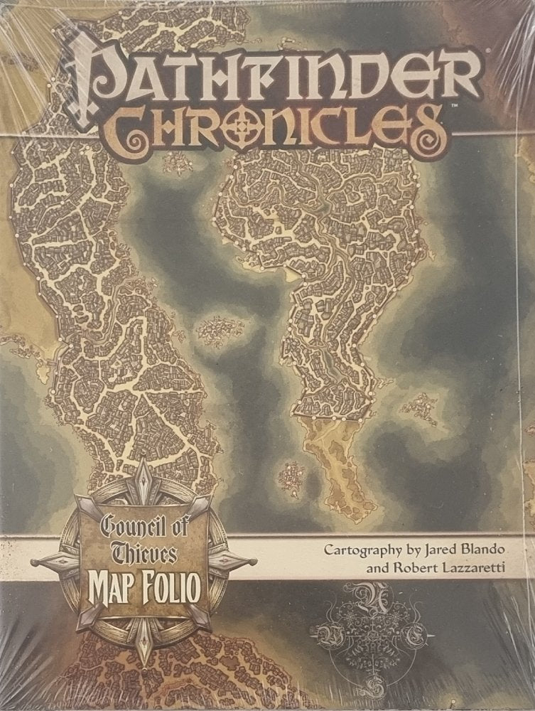 Pathfinder Chronicles - Council of Thieves Map Folio (Brand New)