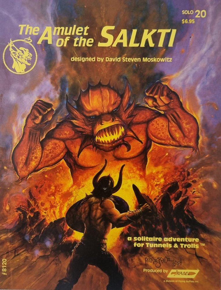 The Amulet of the Salkti - Tunnels & Trolls Solo Adventure