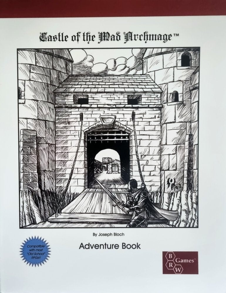 Castle of the Mad Archmage - Adventure Book