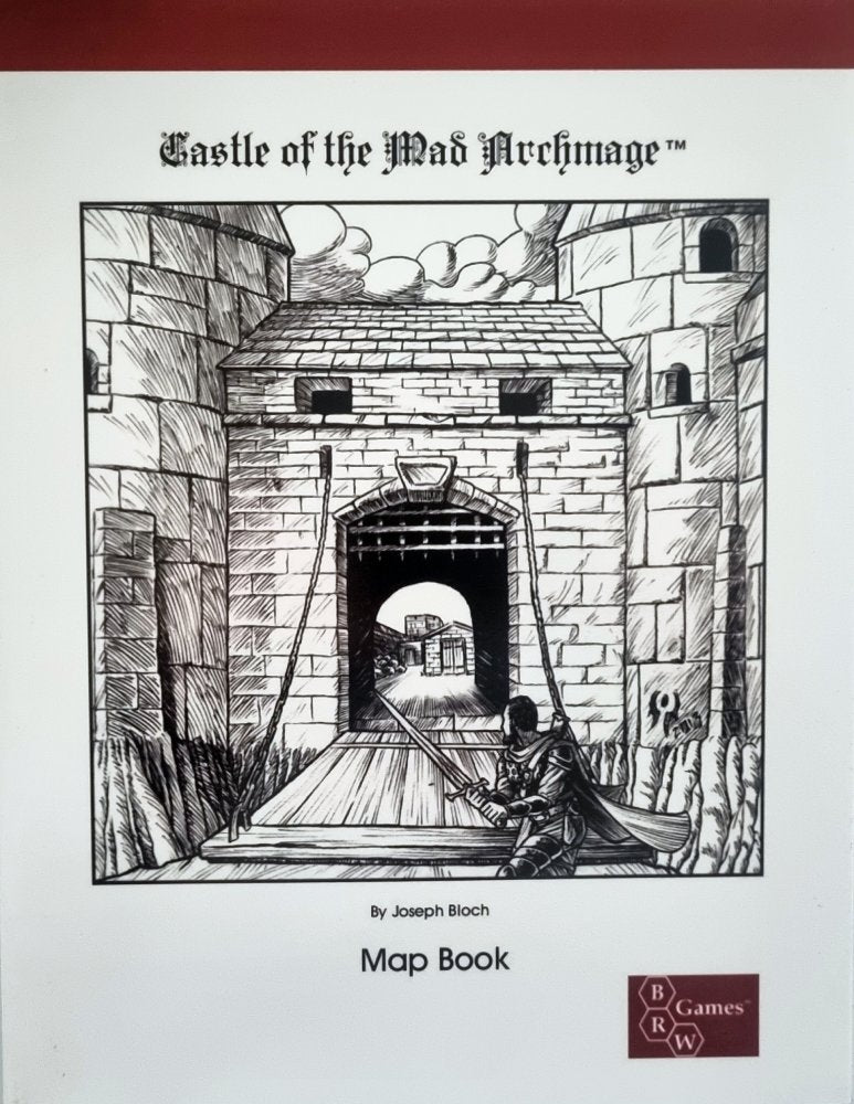 Castle of the Mad Archmage - Map Book