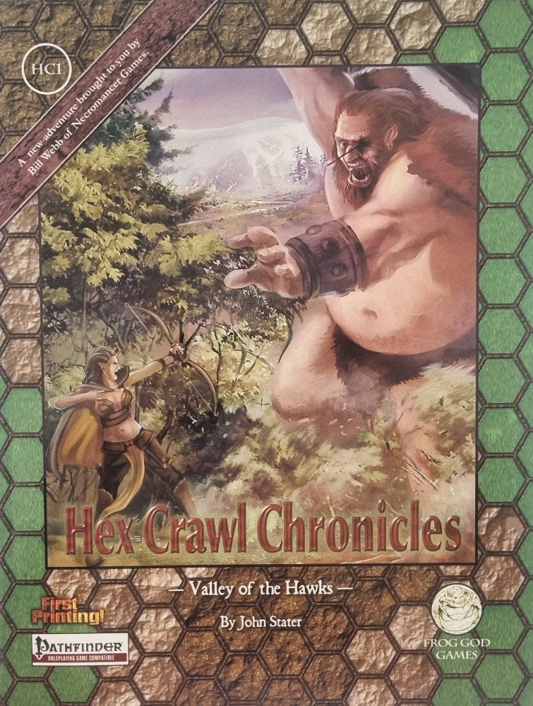 Pathfinder Module - Hex Crawl Chronicles: Valley of the Hawks