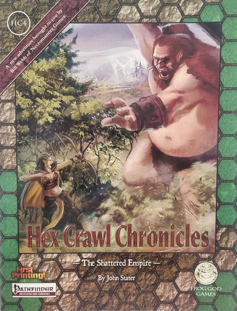 Pathfinder Module - Hex Crawl Chronicles: The Shattered Empire