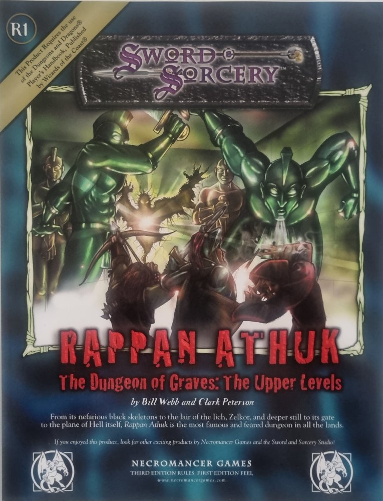 Rappan Athuk: The Dungeon of Graves - The Upper Levels R1