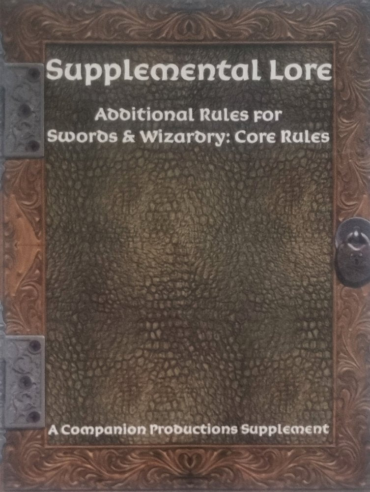 Swords & Wizardy - Supplemental Lore - Additional Rules