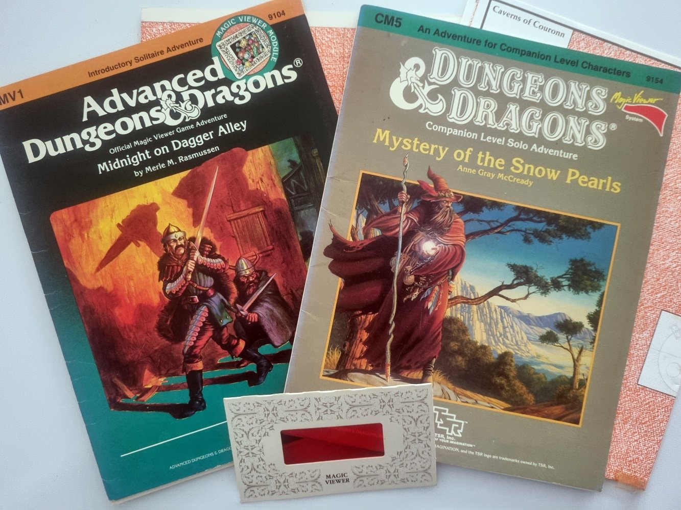 AD&D Modules - Midnight on Dagger Alley / Mystery of the Snow Pearls