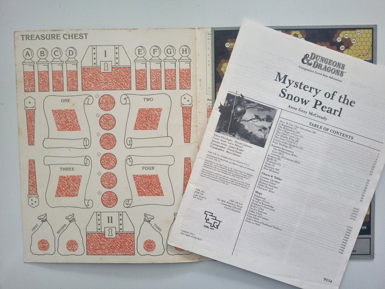 AD&D Modules - Midnight on Dagger Alley / Mystery of the Snow Pearls