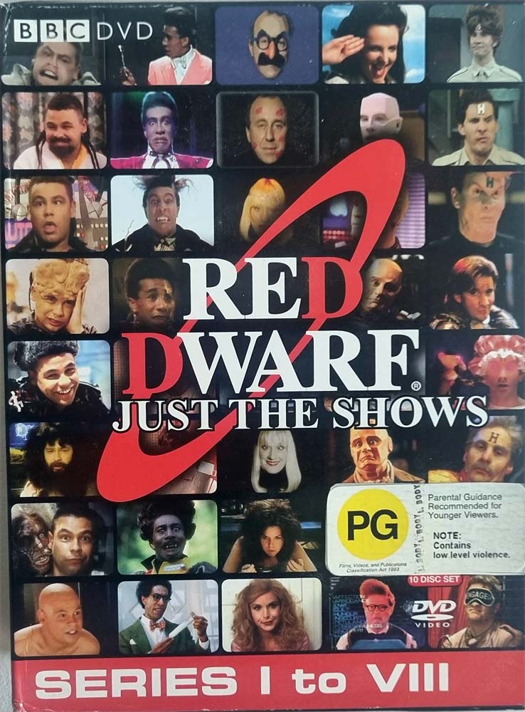 Red Dwarf - Just the Shows Series 1 - VIII (DVD)