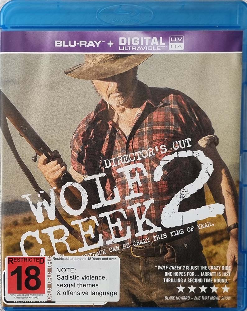 Wolf Creek 2 - 2013 (Blu Ray)