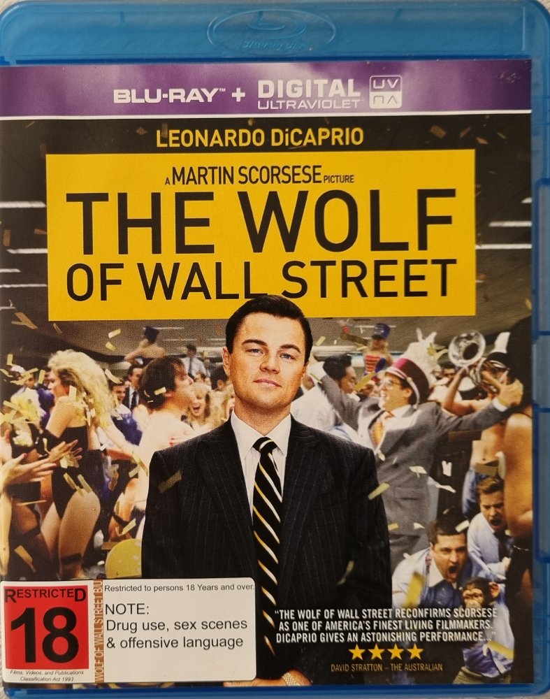 The Wolf of Wall Street (Blu Ray)