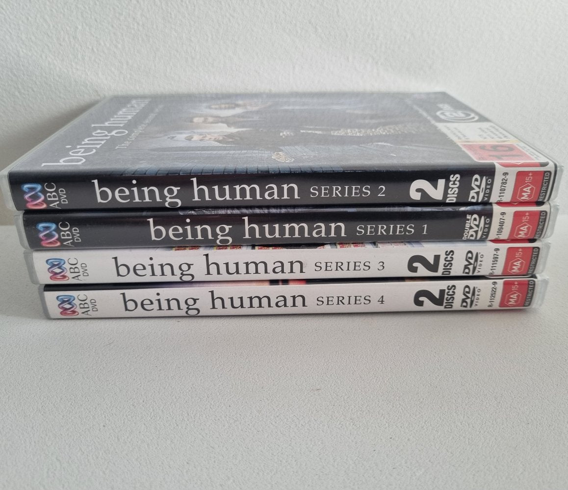 Being Human - UK Series 1, 2, 3, 4 (DVD)