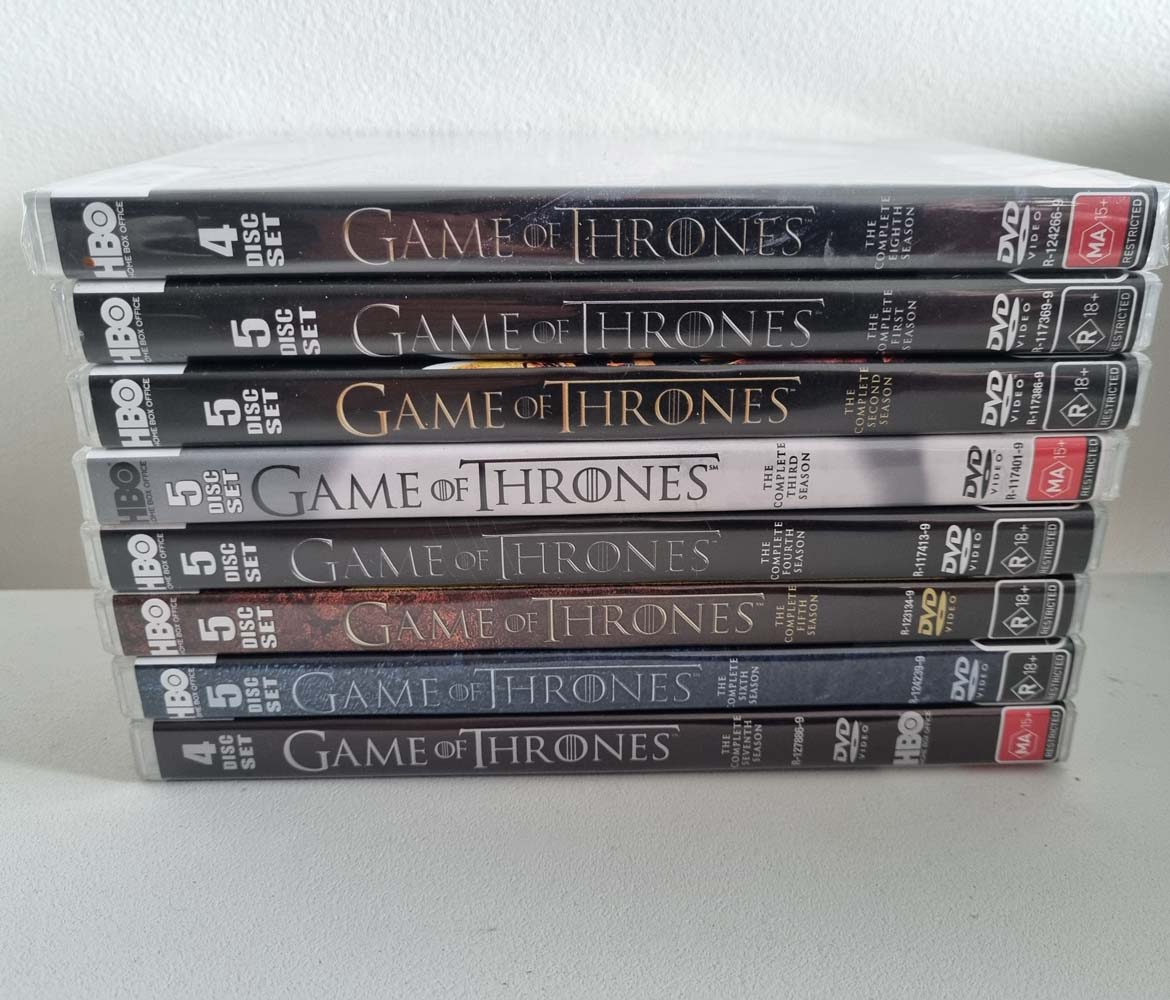 Game of Thrones: The Complete Series 1-8 (DVD)