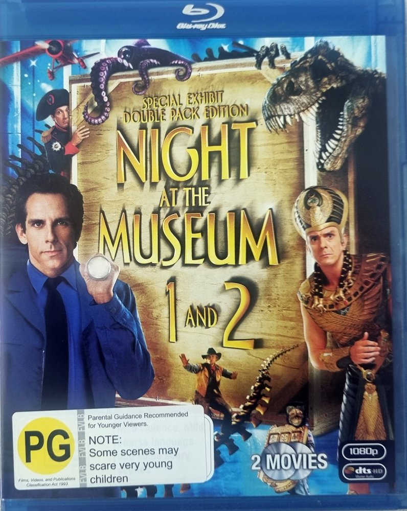 Night at the Museum 1 & 2 (Blu Ray)