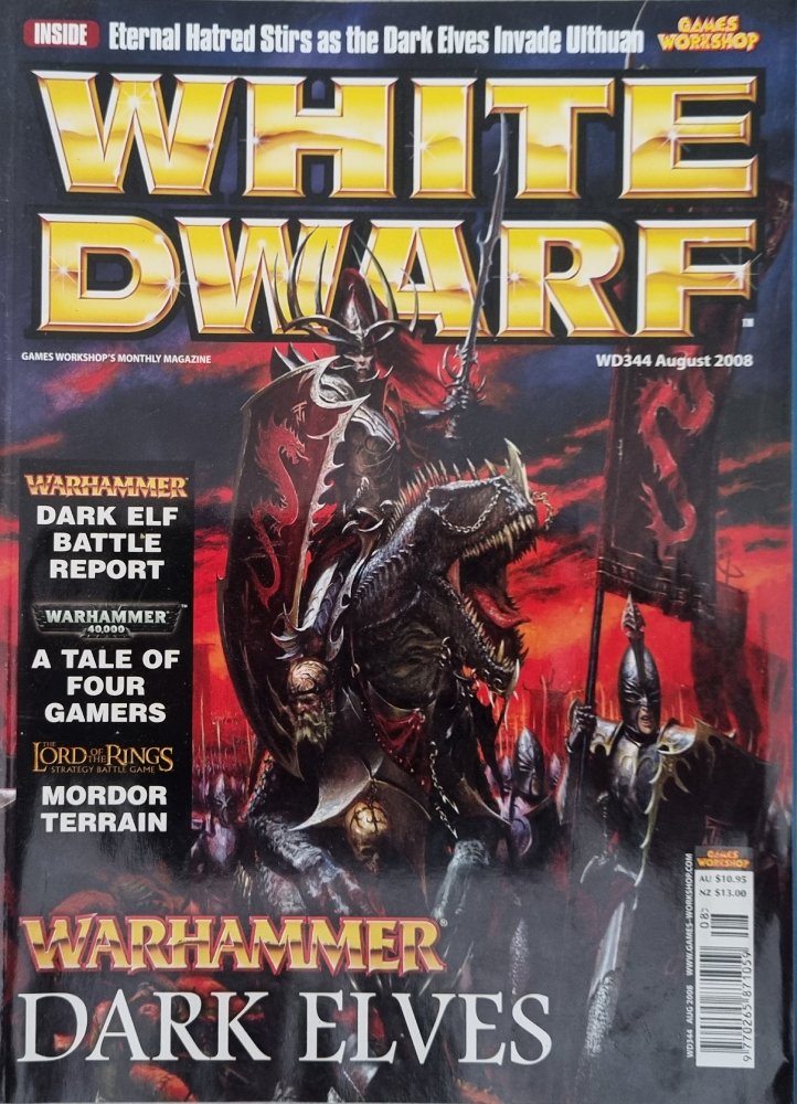 White Dwarf - Warhammer Magazine - August 2008 #344