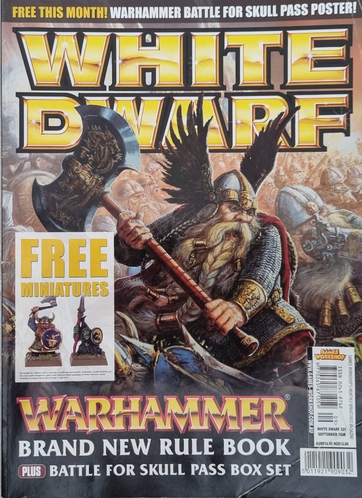 White Dwarf - Warhammer Magazine - September 2006 #321