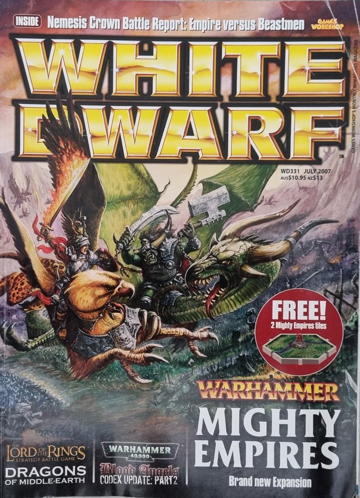 White Dwarf - Warhammer Magazine - July 2007 #331