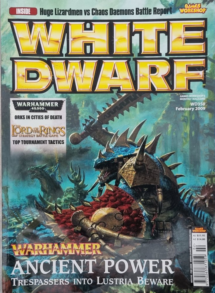 White Dwarf - Warhammer Magazine - February 2009 #350