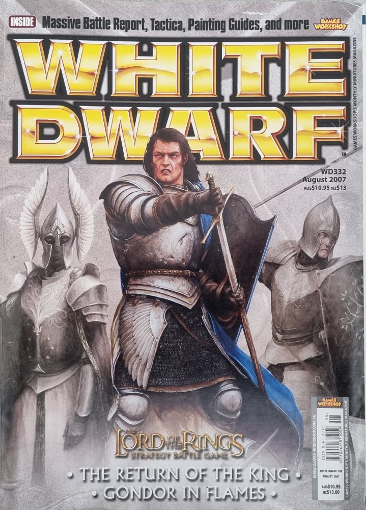 White Dwarf - Warhammer Magazine - August 2007 #332