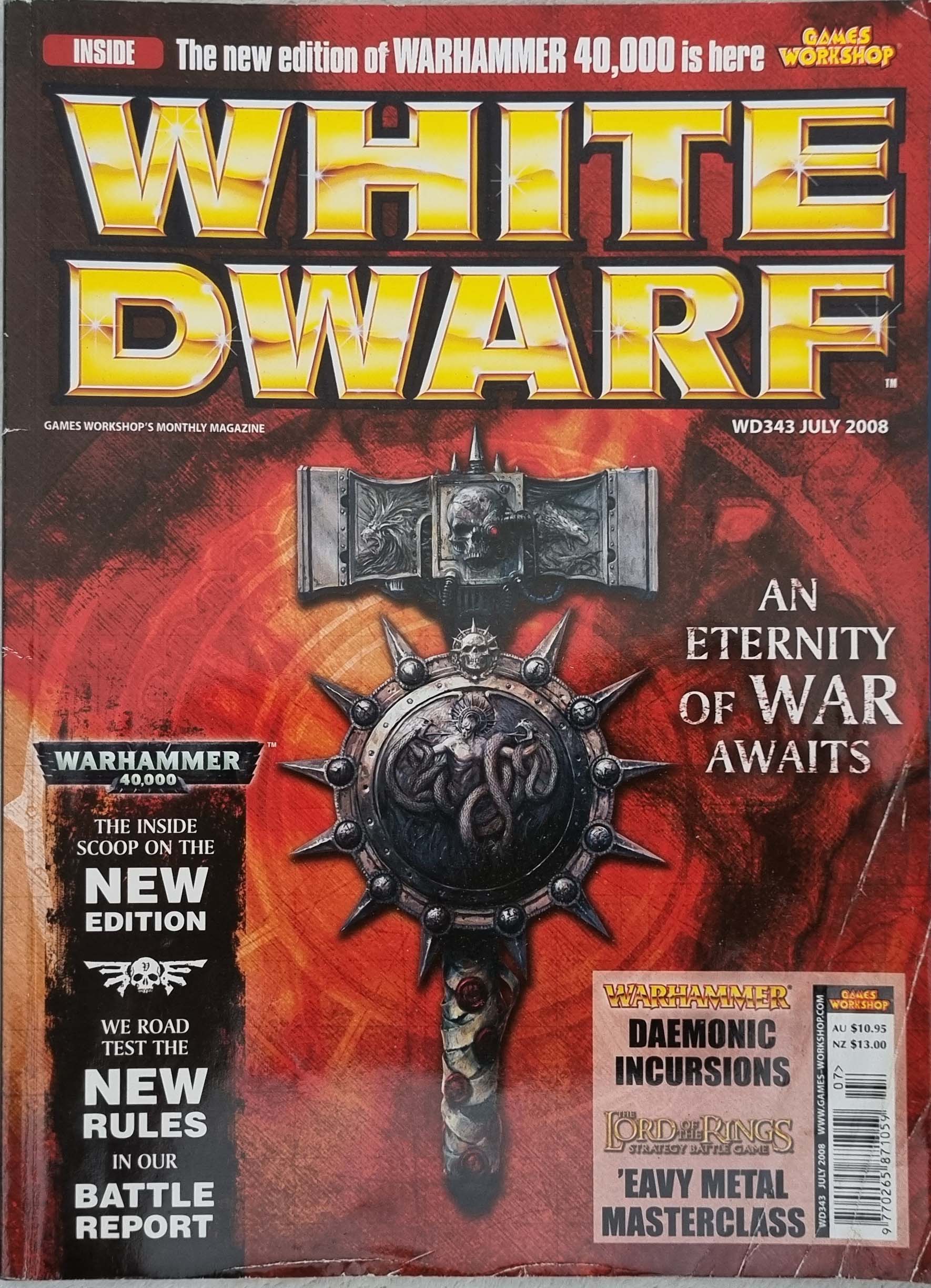 White Dwarf - Warhammer Magazine - July 2008 #343