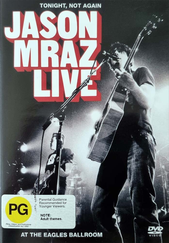 Jason Mraz - Tonight, Not Again - Live at the Eagles Ballroom (DVD)