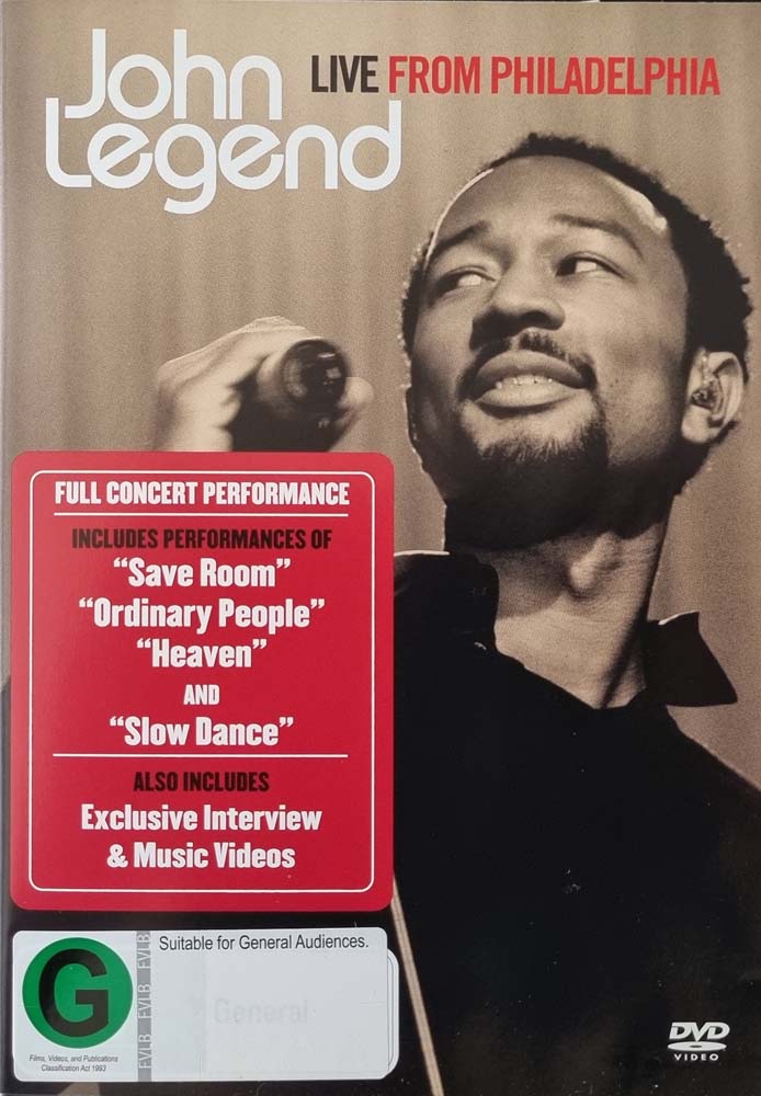 John Legend - Live from Philadelphia (DVD)