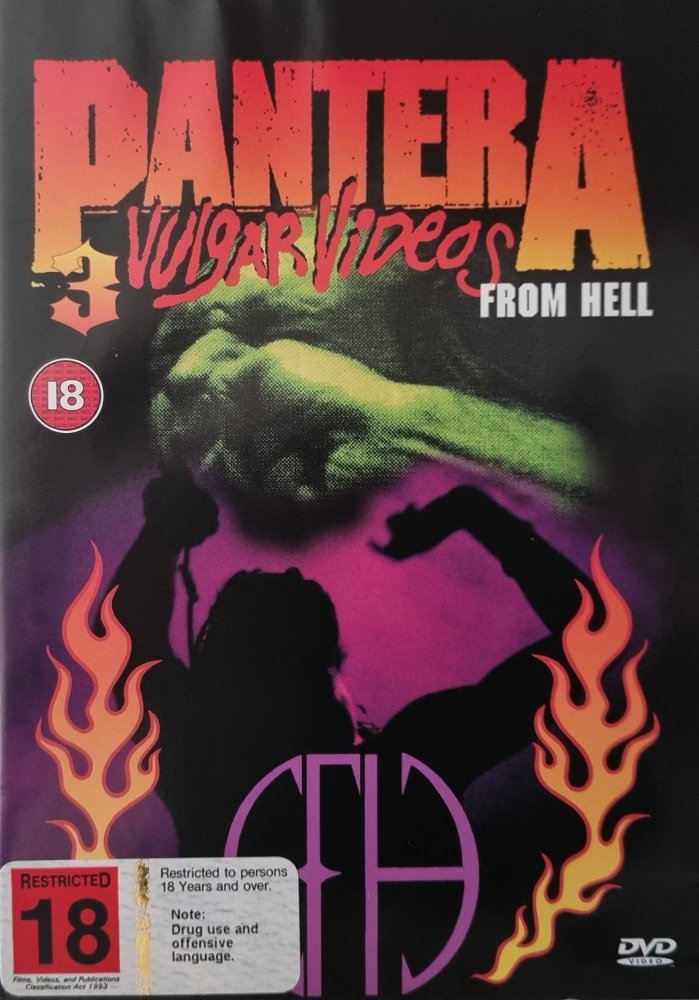 Pantera - 3 Vulgar Videos from Hell (DVD)