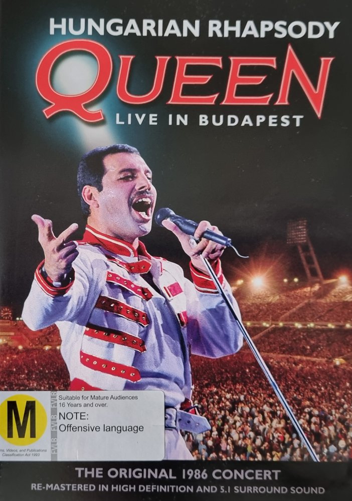 Queen Live at Budapest - Hungarian Rhapsody (DVD)