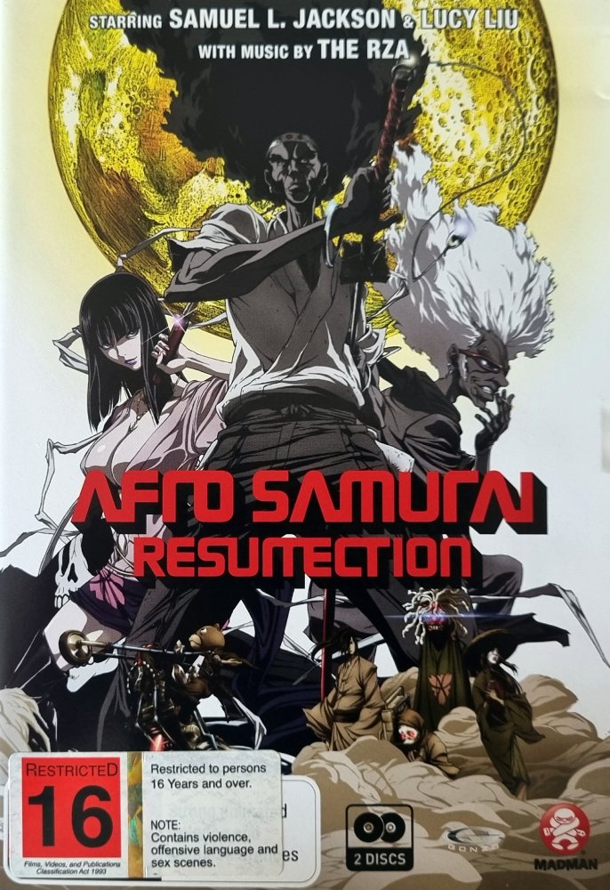 Afro Samurai Resurrection w/booklet (2 DVD) (DVD)