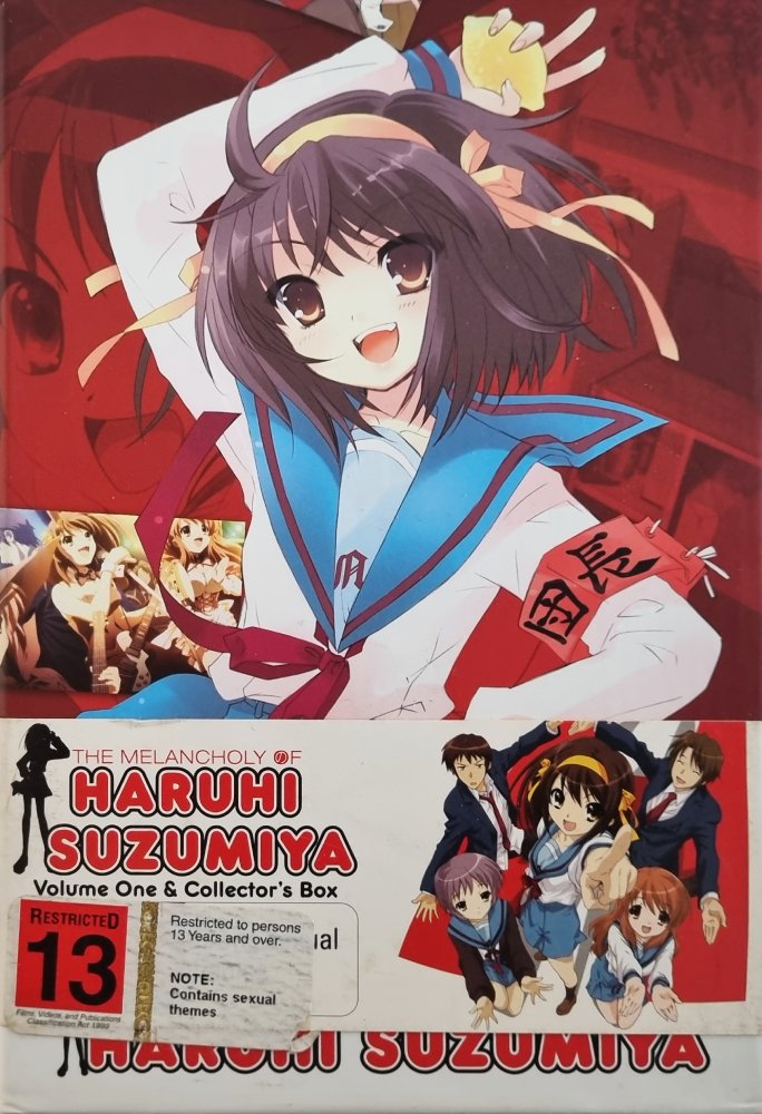 The Melancholy of Haruhi Suzumiya Vol 1 Collector's Box Set (DVD)