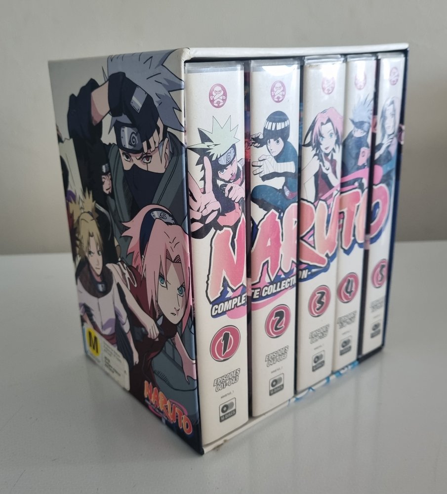 Naruto Complete Collection - 44 Disc Box Set (DVD)