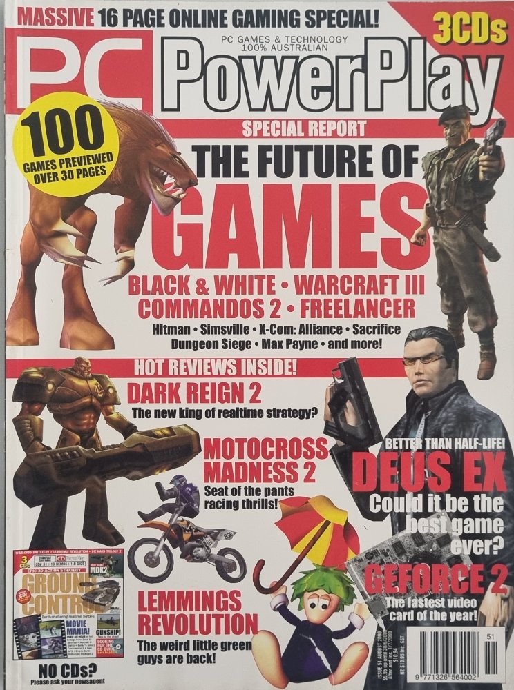 PC Powerplay Magazine #51 August 2000