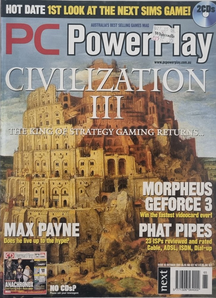 PC Powerplay Magazine #65 October 2001