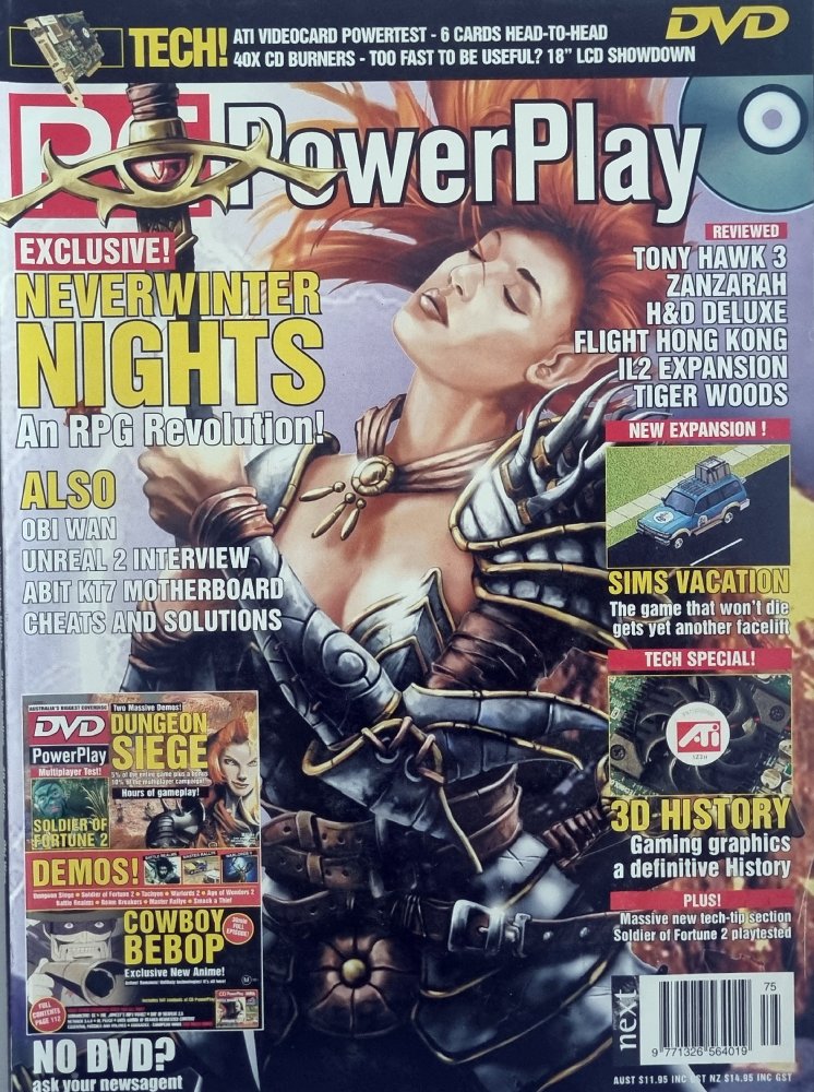 PC Powerplay Magazine #75 July 2002