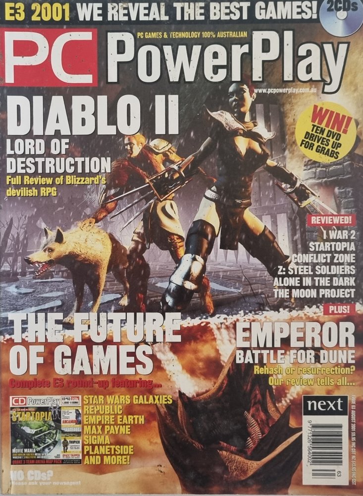 PC Powerplay Magazine #63 August 2001