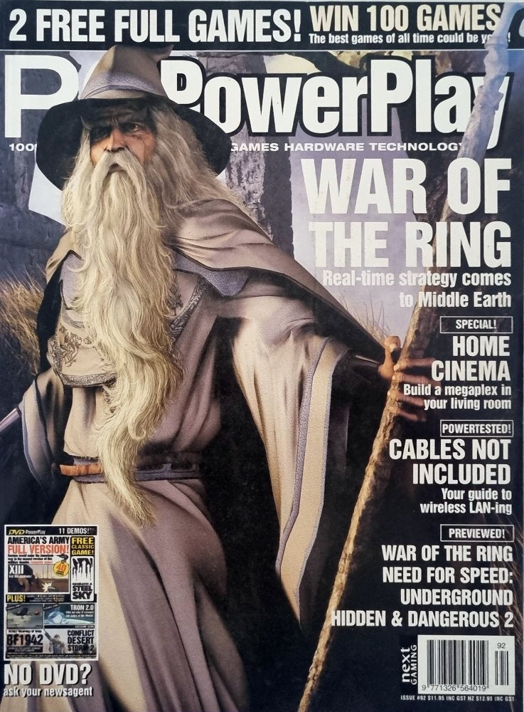 PC Powerplay Magazine #92 November 2003