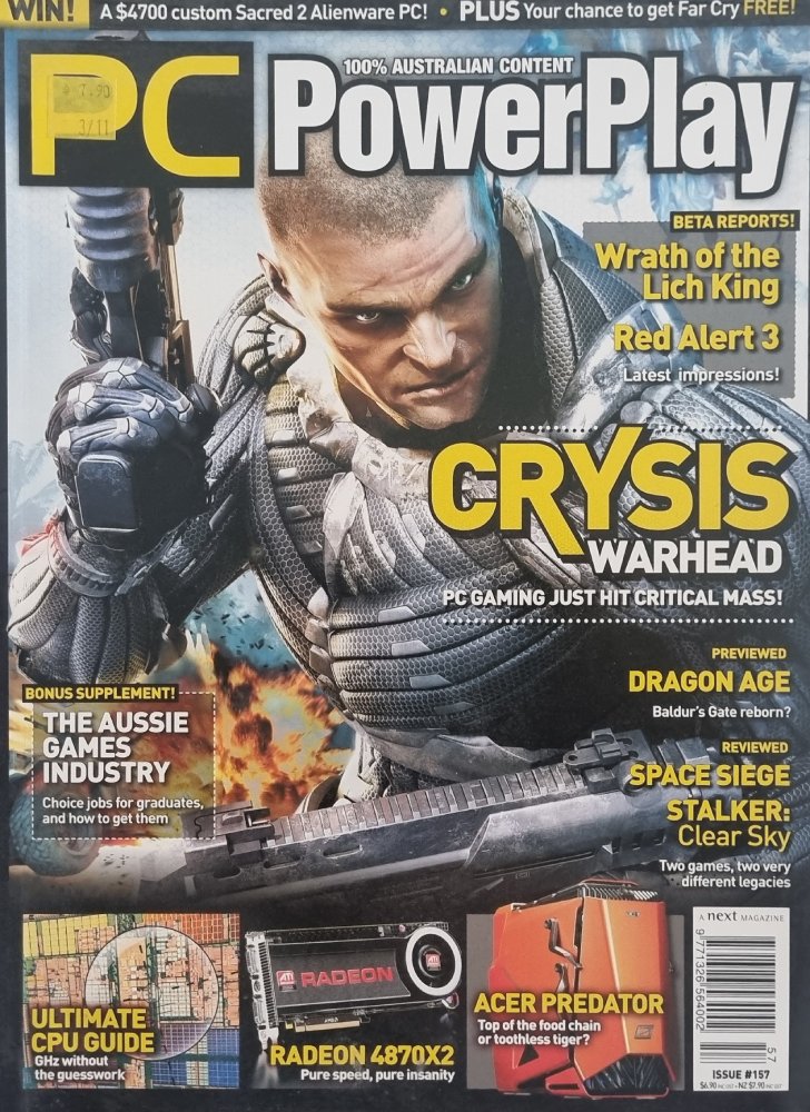 PC Powerplay Magazine #157 November 2008