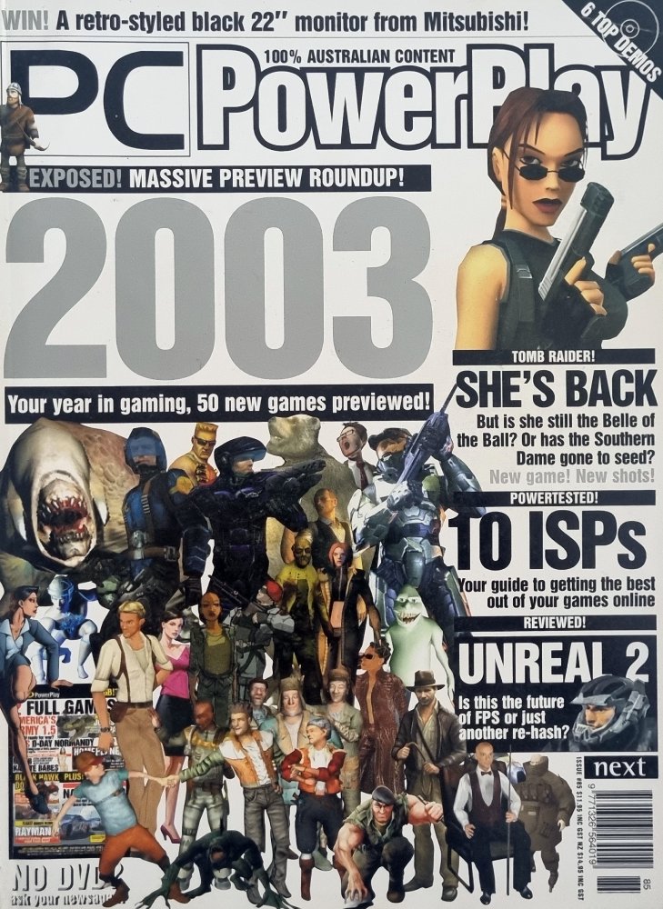 PC Powerplay Magazine #85 April 2003