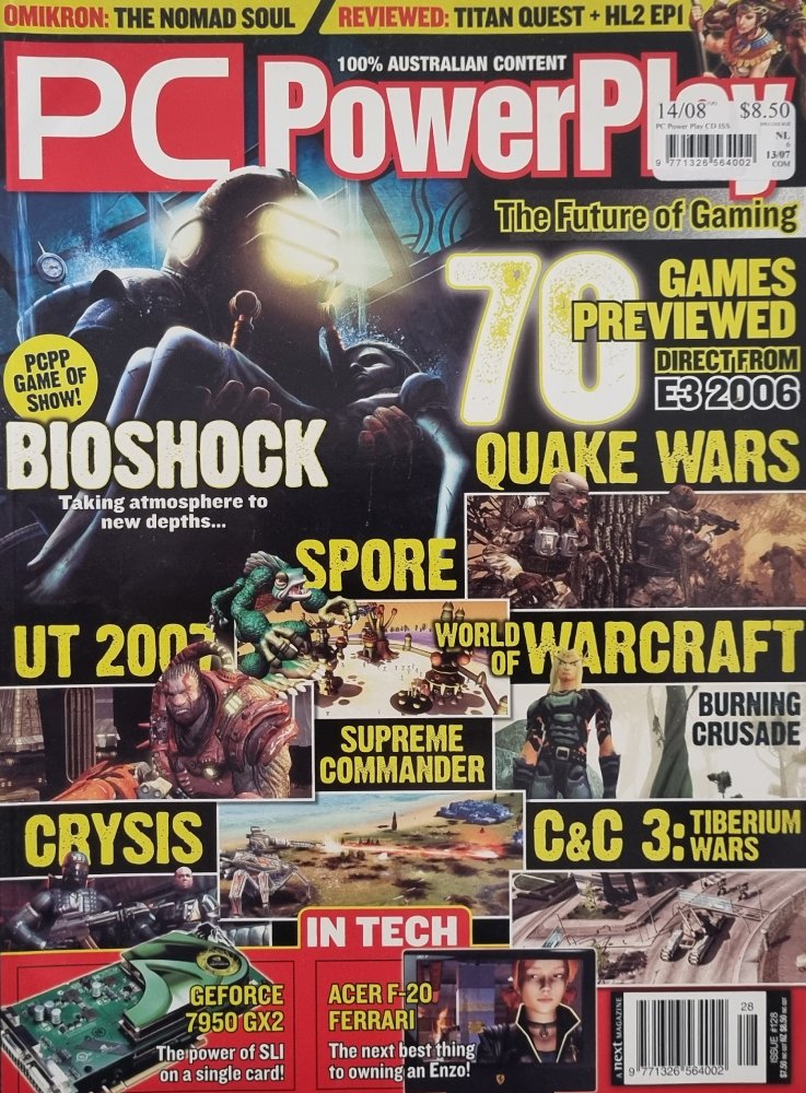 PC Powerplay Magazine #128 August 2006