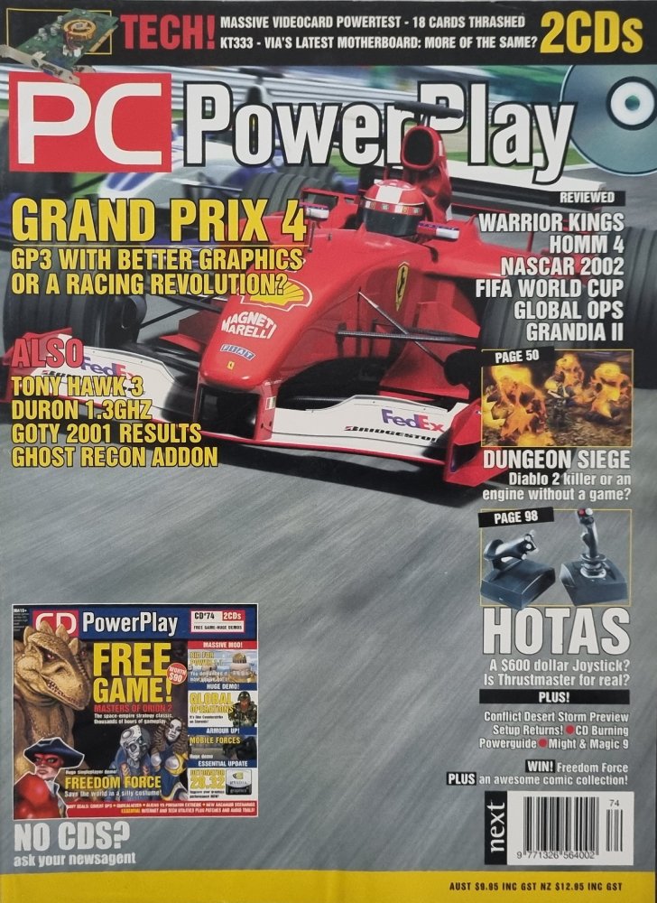 PC Powerplay Magazine #74 June 2002