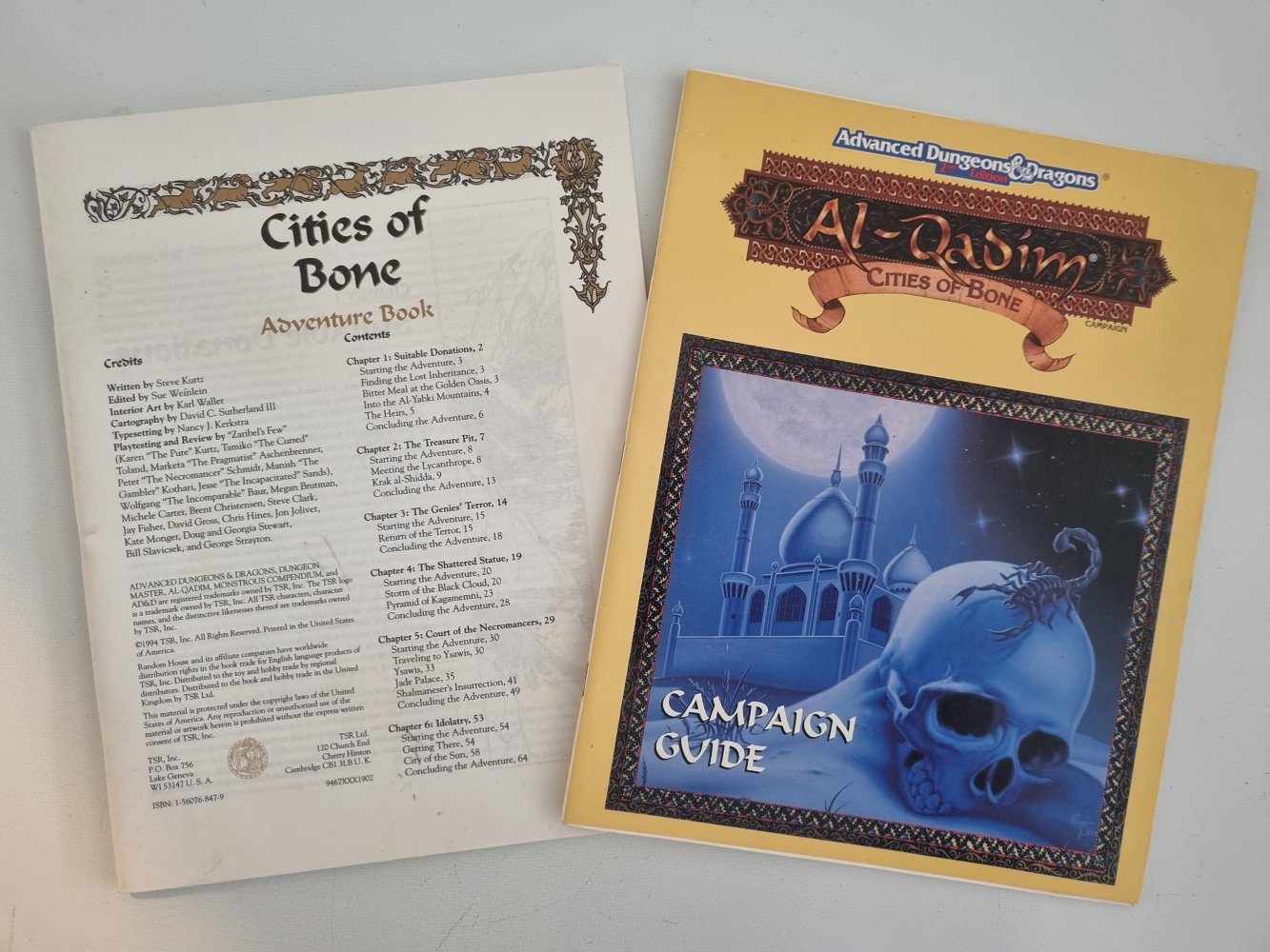 Advanced Dungeons and Dragons: Al-Qadim: Cities of Bone