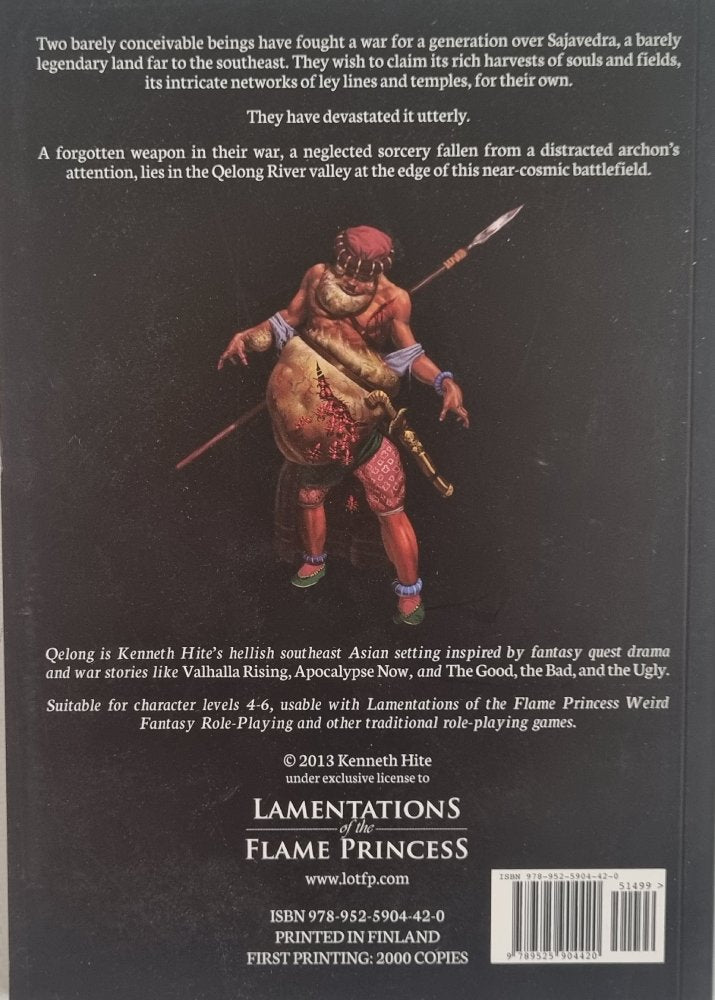 Qelong - Lamentations of the Flame Princess Adventures (1st print)