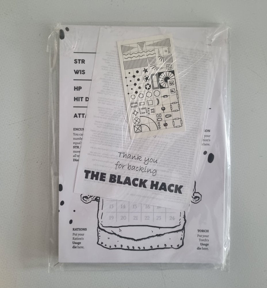 The Black Hack - 'OSR' Roleplaying Game 1st Edition Kickstarter