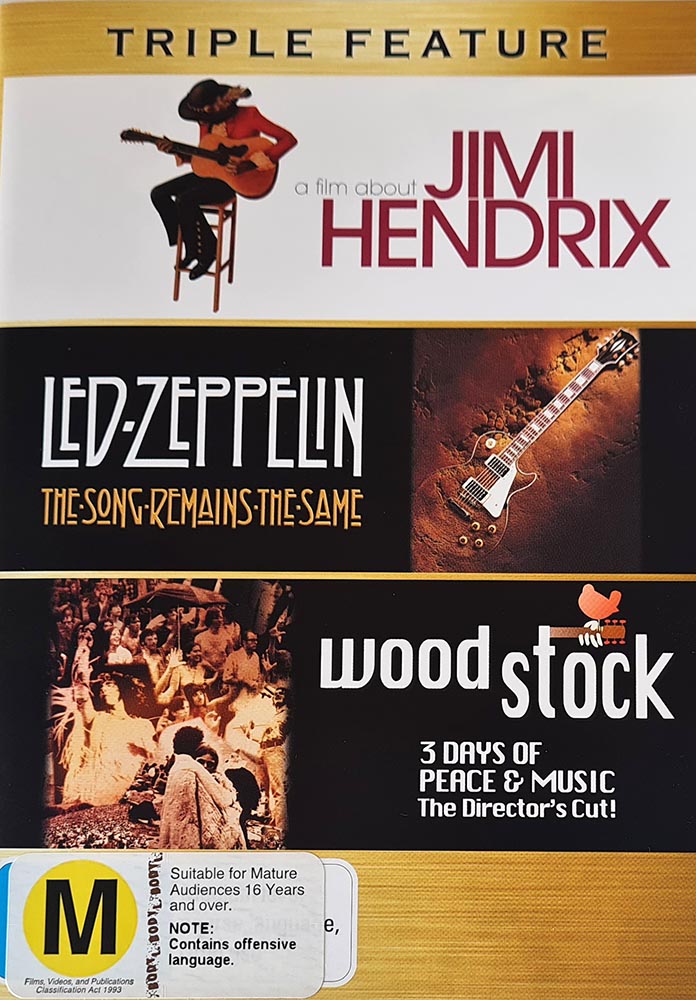 Jimi Hendrix / Led Zeppelin: The Song Remains the Same / Woodstock