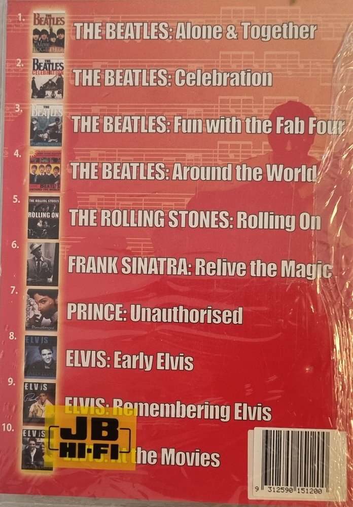 Music Greats - 10 Special Features (DVD) Brand New