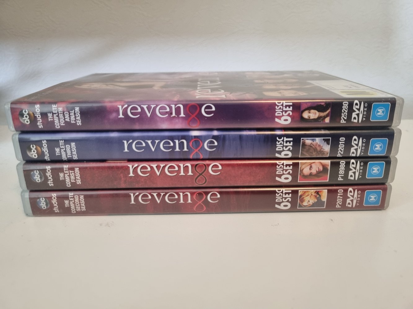 Revenge: The Complete Series 1-4 (DVD)