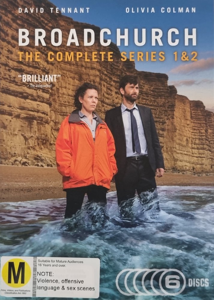 Broadchurch The Complete Series 1 & 2 (DVD)